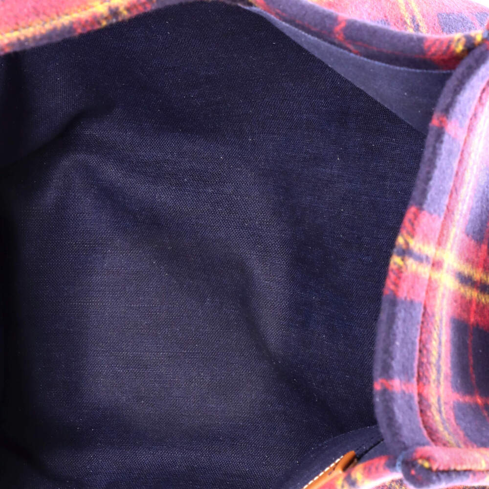 Celine Cabas Thais Tote Tartan Wool #254851C15B - Picture 5 of 7